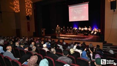 Pursaklar Belediyesi'nden Gönülleri Isıtan Vuslat Gecesi