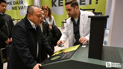 Endonezya Büyükelçisi, Alev Alatlı Bilim Merkezi’ni ziyaret etti