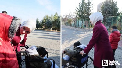 Bakan Göktaş'tan devlet korumasına alınan Adnan'a ziyaret