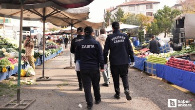 Keçiören'de zabıtalarda yaka kamerası dönemi başladı!