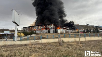 Kırıkkale OSB'de fabrika yangını! Ekipler müdahaleye devam ediyor
