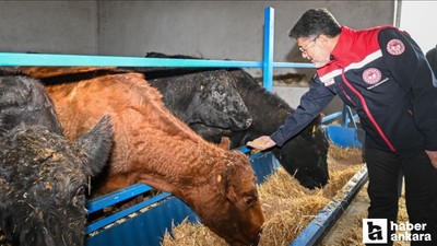 Bakan Yumaklı, Polatlı'da destek projesinden yararlanan bir işletmeyi ziyaret etti
