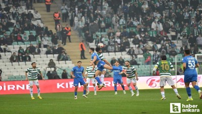 Ankara Demirspor, Bursaspor'a 4-0 mağlup oldu