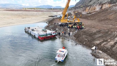 ASKİ, kuraklıkla mücadelede 'Yüzer Pompa' sistemini devreye almaya hazırlanıyor