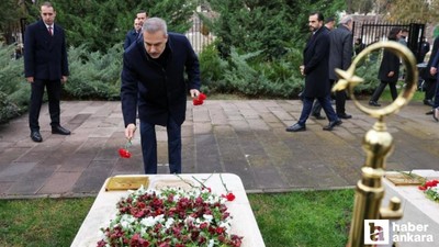 Bakan Fidan'dan 16. Büyükelçiler Konferansı öncesi Dışişleri Şehitliği'ne ziyaret