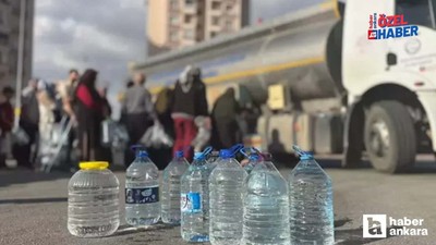 Ankara'da su kesintileri devam ediyor