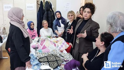 Ebru Keyvan ile Elvin Beşikcioğlu ETİSEM kurslarını ziyaret etti