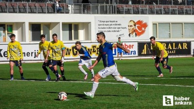 Lider Karalar İnşaat Etimesgut Spor kayıpsız yola devam 2-0