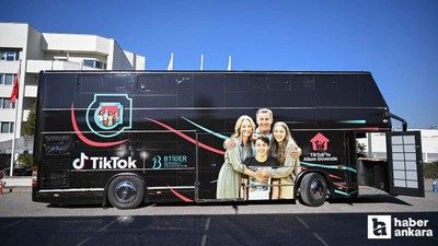 TikTok'ta Ailem Güvende Projesi otobüsü Ankara'dan yola çıkıyor