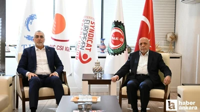 Bakan Işıkhan, TÜRK-İŞ ve HAK-İŞ başkanlarını ziyaret etti