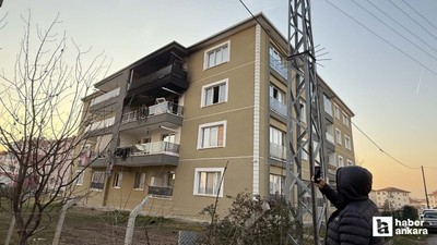 Çubuk'ta çıkan yangında kundaklama şüphesi iddiası araştırılıyor