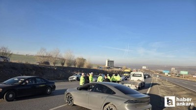 Elmadağ'da 5 aracın karıştığı zincirleme kaza: 4 yaralı