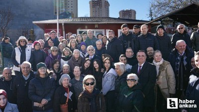 Erdal Beşikcioğlu, Turkuaz Mahallesi sakinleriyle bir araya geldi