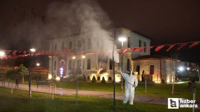 Keçiören'de Kışlak Mücadelesi ve Bordo Bulamacı uygulaması