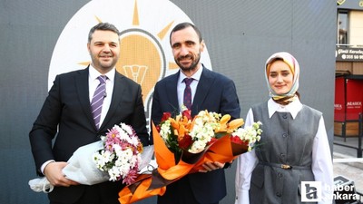 AK Parti Keçiören İlçe Başkanlığı'nda görev devir teslim töreni yapıldı!