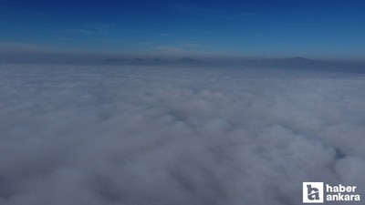 Konya-Ankara kara yolunda yoğun sis etkisini gösterdi!