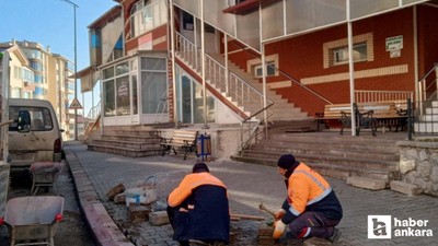 Pursaklar Belediyesi, Mimar Sinan Camisi'nin çevresini düzenledi