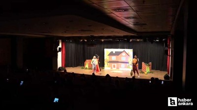 Sincan Belediyesi çocukları Bir Sevgi Masalı oyunu ile memnun etti