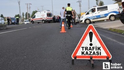 Karabük-Ankara kara yolunda trafik kazası: 1 yaralı