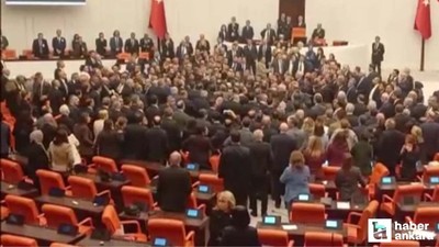 TBMM'de bütçe görüşmelerinde yumruklu kavga çıktı