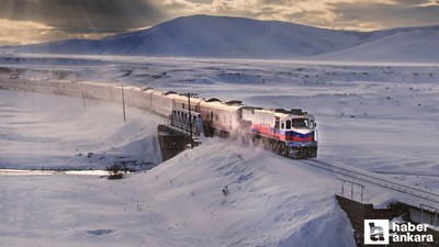 Ankara'dan yola çıkan Turistik Doğu Ekspresi Erzincan'a ulaştı