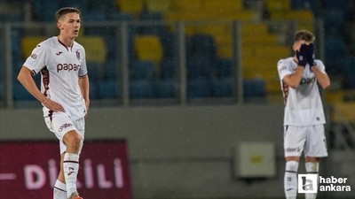 Trabzonspor’un yenilmezlik serisini Gençlerbirliği bozdu!