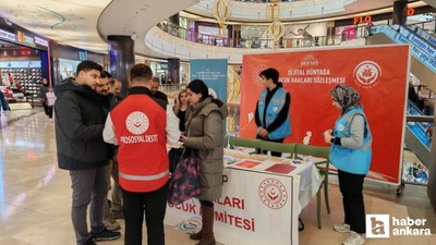Dijital Dünyada Çocuk Hakları Sözleşmesi'ne yönelik farkındalık çalışması!