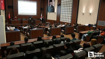 Keçiören Belediyesi, stajyer öğrencilere sağlık eğitimi verdi