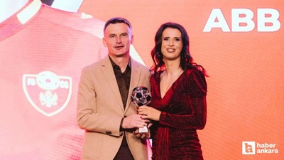ABB FOMGET'ten Armisa Kuc ülkesi Karadağ'da yılın futbolcusu seçildi