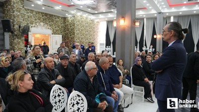 Beşikcioğlu, Süvari Mahallesi sakinleriyle bir araya geldi