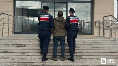 Kırıkkale'de hırsızlık suçundan kesinleşmiş hapis cezası bulunan aranan şahıs yakalandı