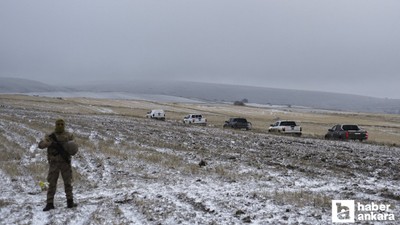 Haymana'da düşen jetin enkazı için kaldırma çalışmaları başladı