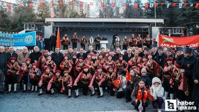 Keklikpınarı'nda Atatürk'ün Ankara gelişim yıl dönümü kutlandı!