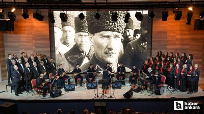 Atatürk'ün Ankara'ya gelişini Etimesgut Belediyesi konserle andı