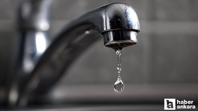 ASKİ Mamak'taki su kesintisinin ne zaman sona ereceğini açıkladı