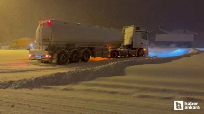 Bolu Dağı'nda ağır tonajlı araçlara geçiş izni verilmiyor