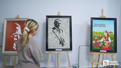 Ankara'da Renklerle Kurulan Köprü isimli sergi açıldı