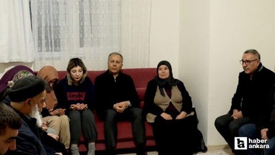 Cumhurbaşkanı Erdoğan'dan Ankaralı şehidimizin ailesine taziye telefonu