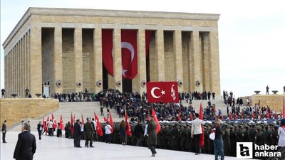 Anıtkabir'i 2025'te 8 milyondan fazla kişi ziyaret etti!