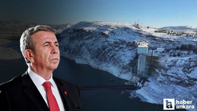 Yavaş: 'Hiç yağmur yağmasa bile yaklaşık 200 günlük su rezervimiz bulunuyor'