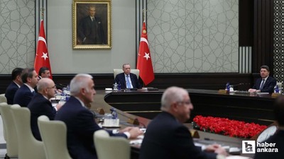 Kabine Ankara'da bayram ikramiyesi gündemi ile toplanıyor