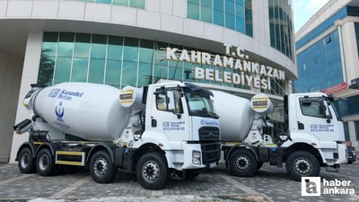 Kahramankazan Belediyesi'nden üretim gücünü arttıran yeni yatırım