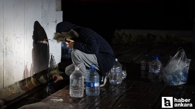 Mamak ve Altındağlı vatandaşlar su ihtiyaçlarını çeşmelerden karşılamaya çalışıyor