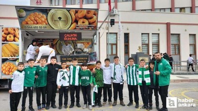 Ahmet Çalık için hayır lokması dağıtıldı