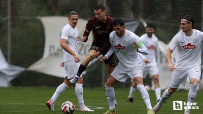 Gençlerbirliği hazırlık maçında Çaykur Rizespor'u 2-1 mağlup etti