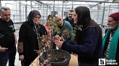Keçiören Belediyesinden çiftçiler için uygulamalı tarımsal eğitim!