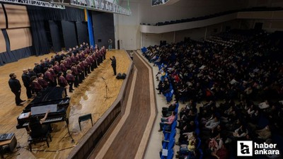 Ankara'da üç ayrı koro yeni yıl konseri verdi