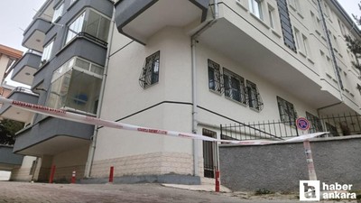 Çankaya'daki bir binadaki çökme meydana geldi: Tahliye kararı alındı