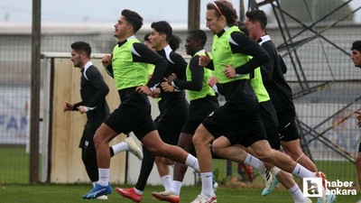 Gençlerbirliği Antalyaspor maçının hazırlıklarına başladı