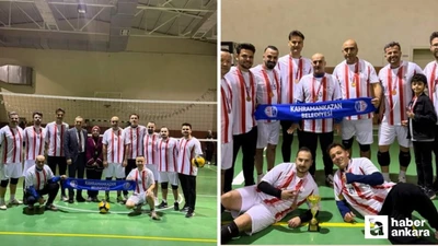 Kahramankazan Belediyesi Voleybol Takımı, turnuvada 3. oldu